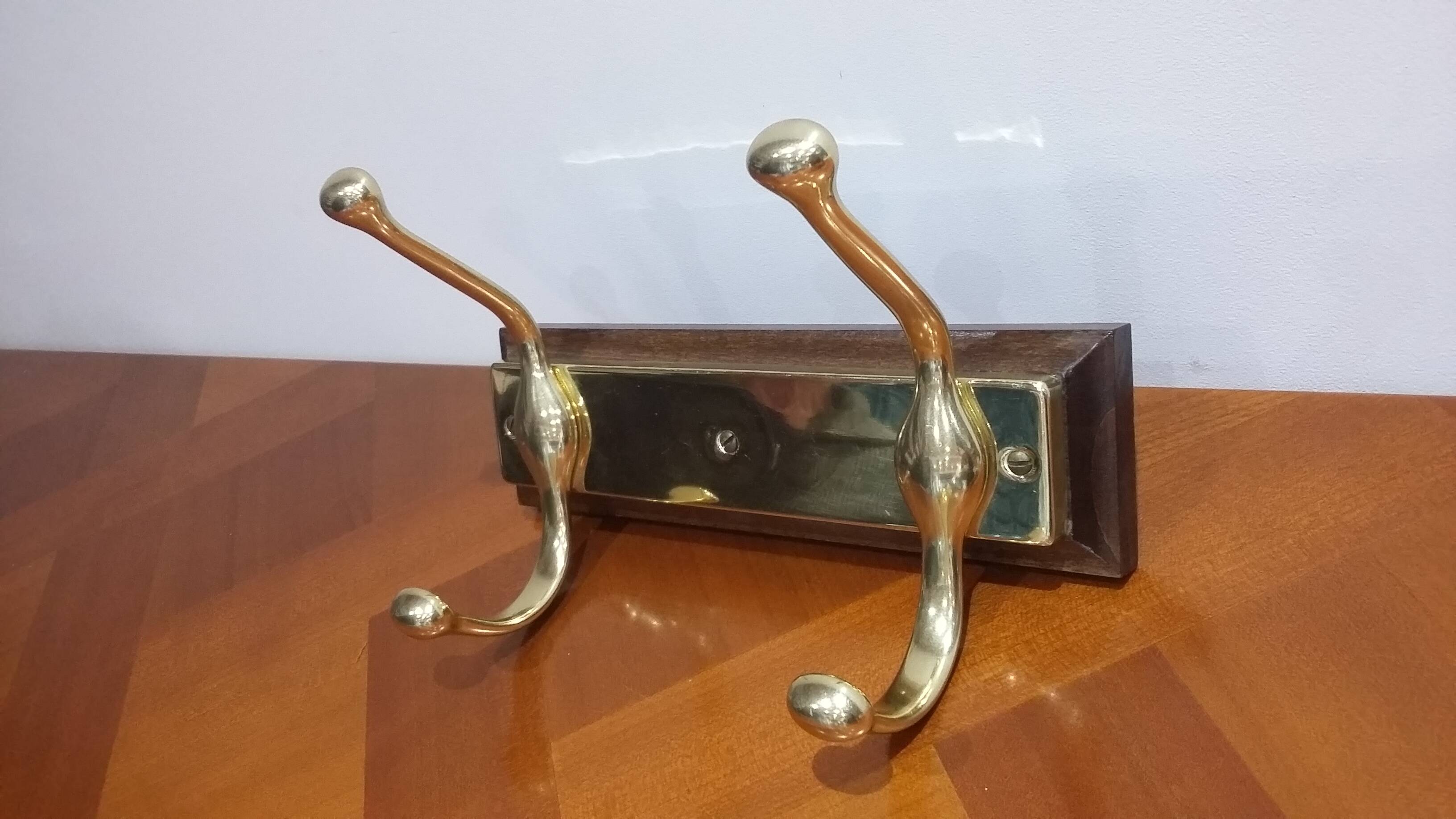 Very Nice Brass Coat Rack