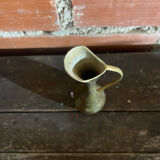 Vintage Gold Metal MCM Bud Soliflore Vase