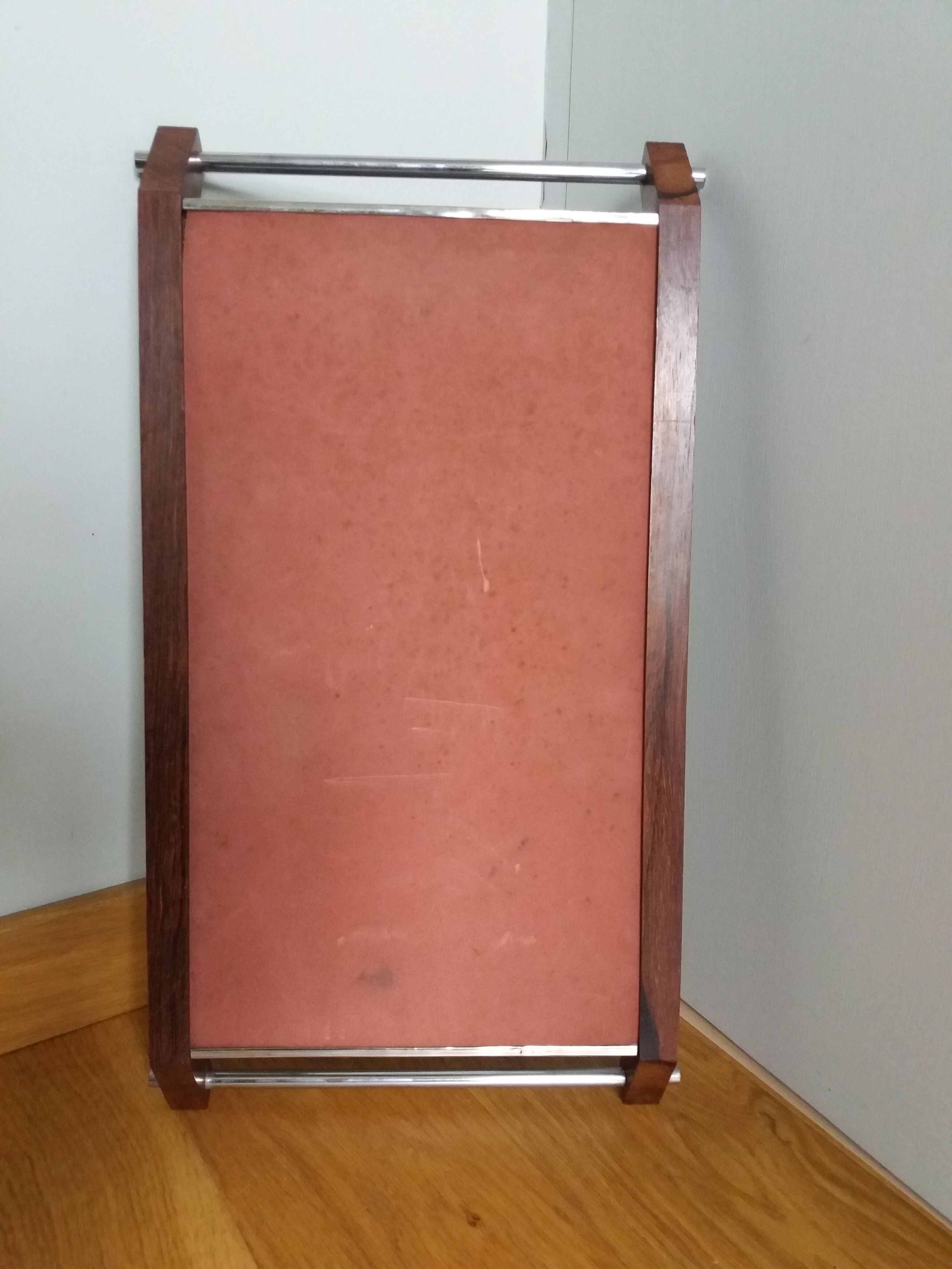 Art deco rectangular mirror top