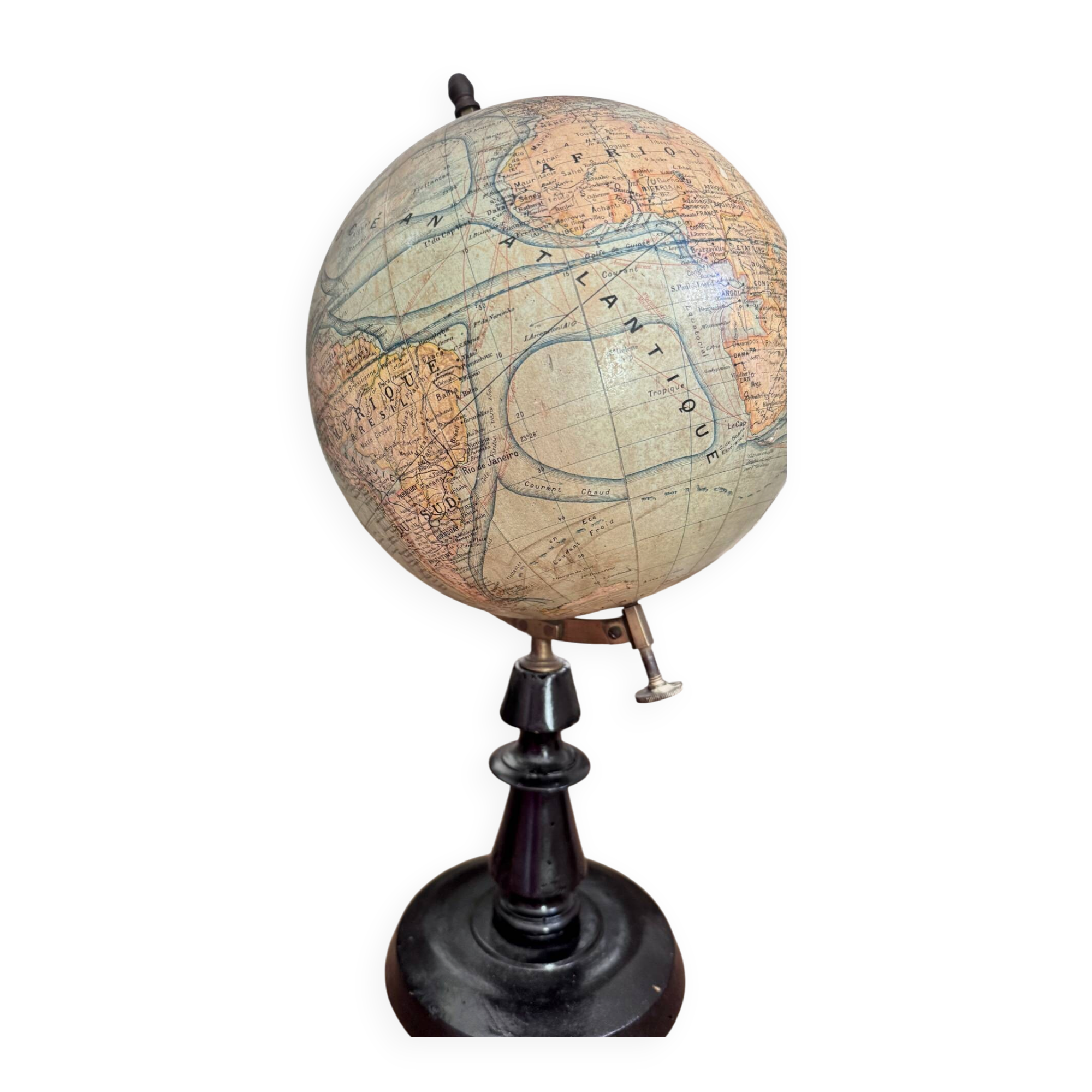 Antique Globe Forest 1920