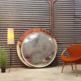Convex Mirror Industrial Czech Republic 1960