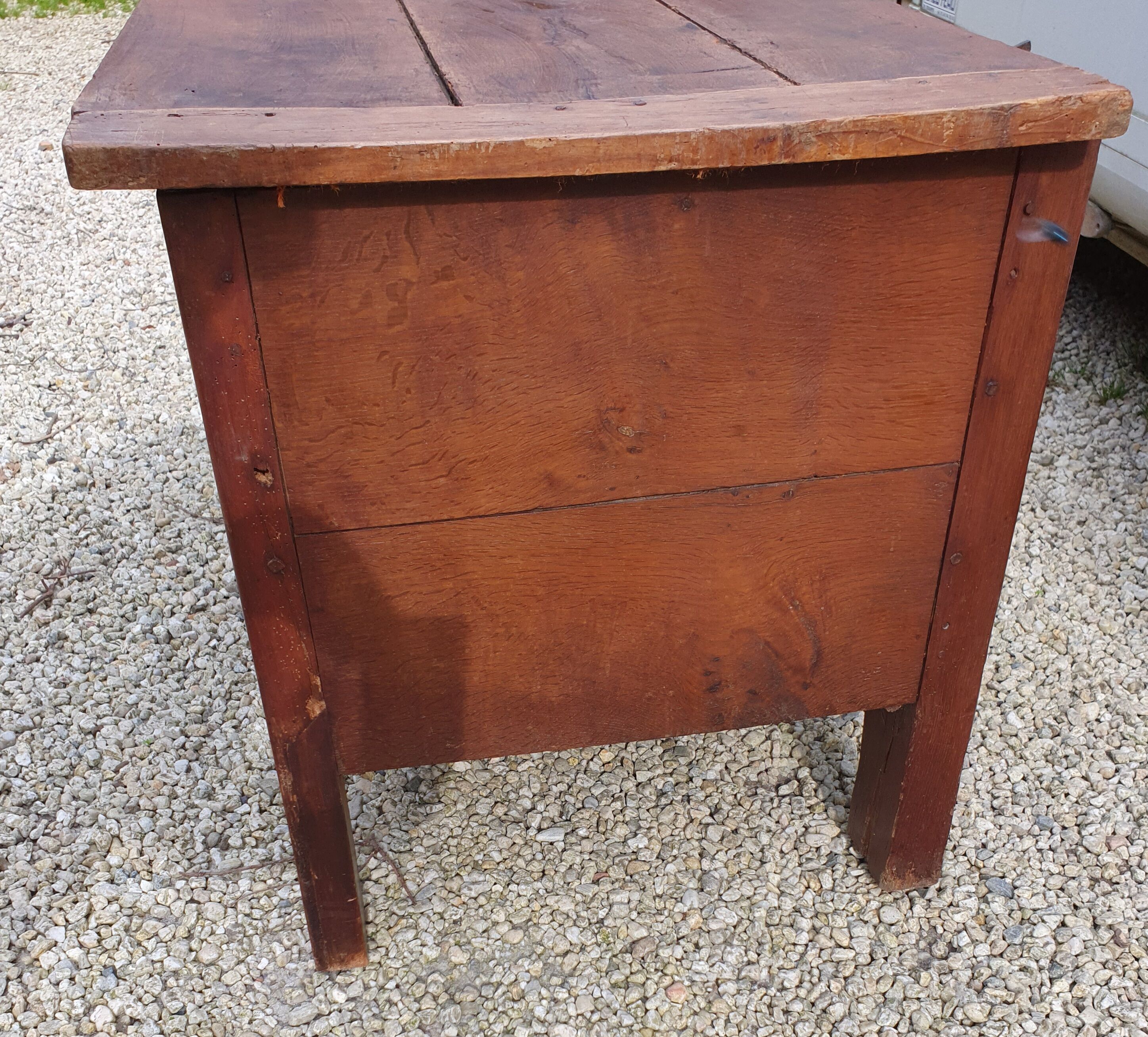 Old wooden chest 135cm long