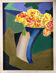 Odile trampont (1942). flowers, 2014. acrylic on paper.