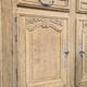 Striped oak buffet in Louis XV style