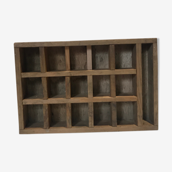 Wooden locker