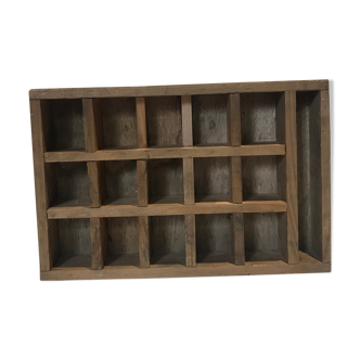 Wooden locker