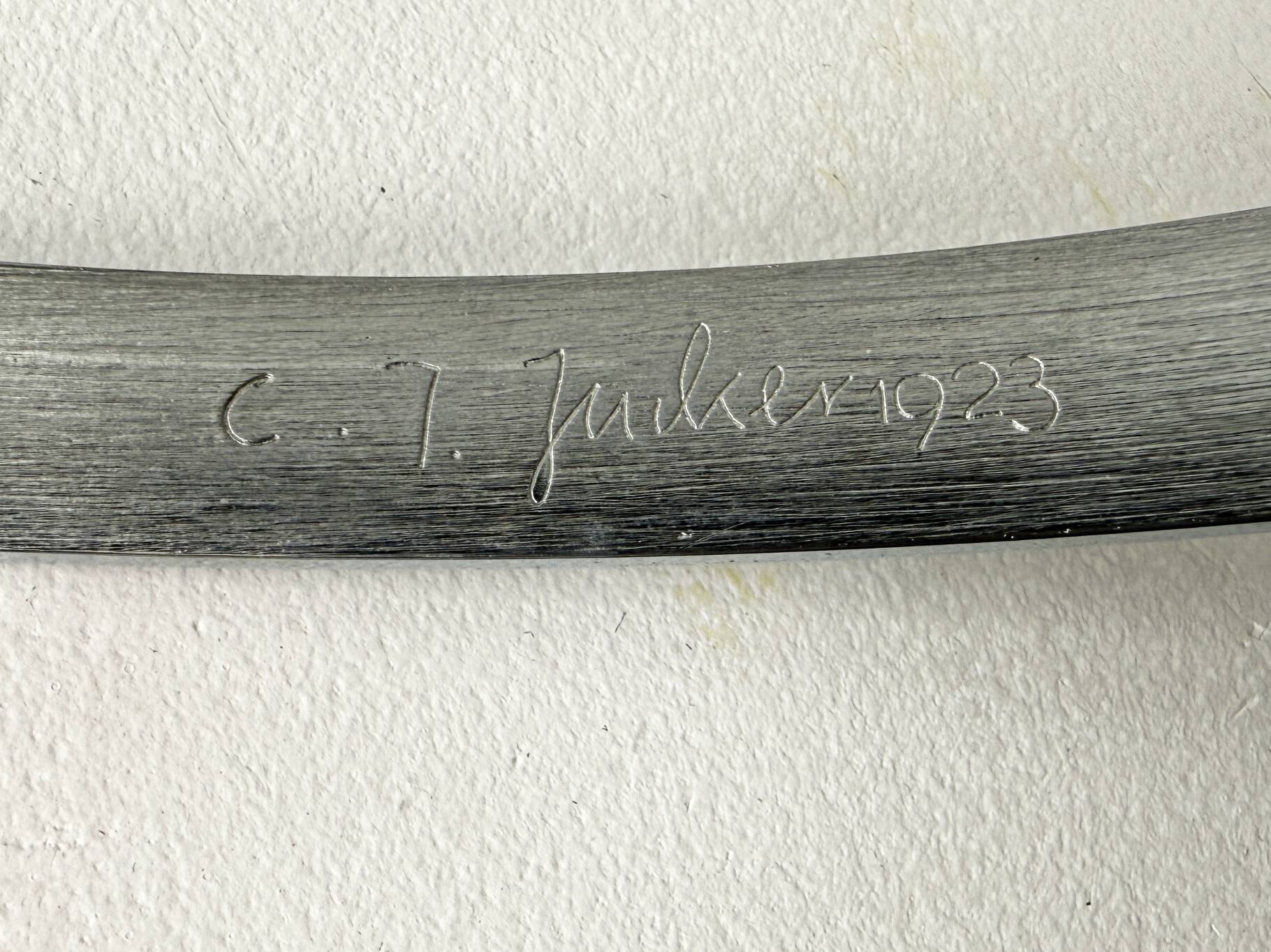 Bauhaus table lamp, designed in 1923 by Carl Jacob Jucker for Imago DP, Italy, 1960s