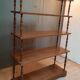English mahogany etagerd