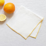 Serviette gaze de coton blanche