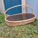 Wicker pastry basket