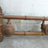 bamboo coat holder Napoleon III 4 hooks