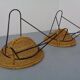 Mid-Century German Bamboo Chairs, 1960s, Set of 2