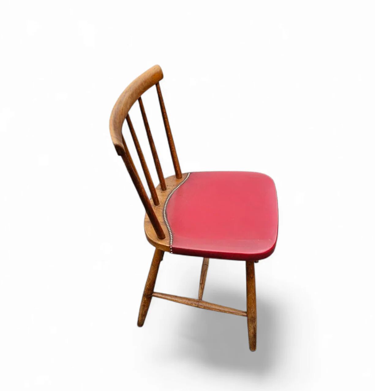 4 chaises à fuseaux des années 1960