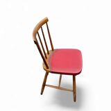 4 chaises à fuseaux des années 1960