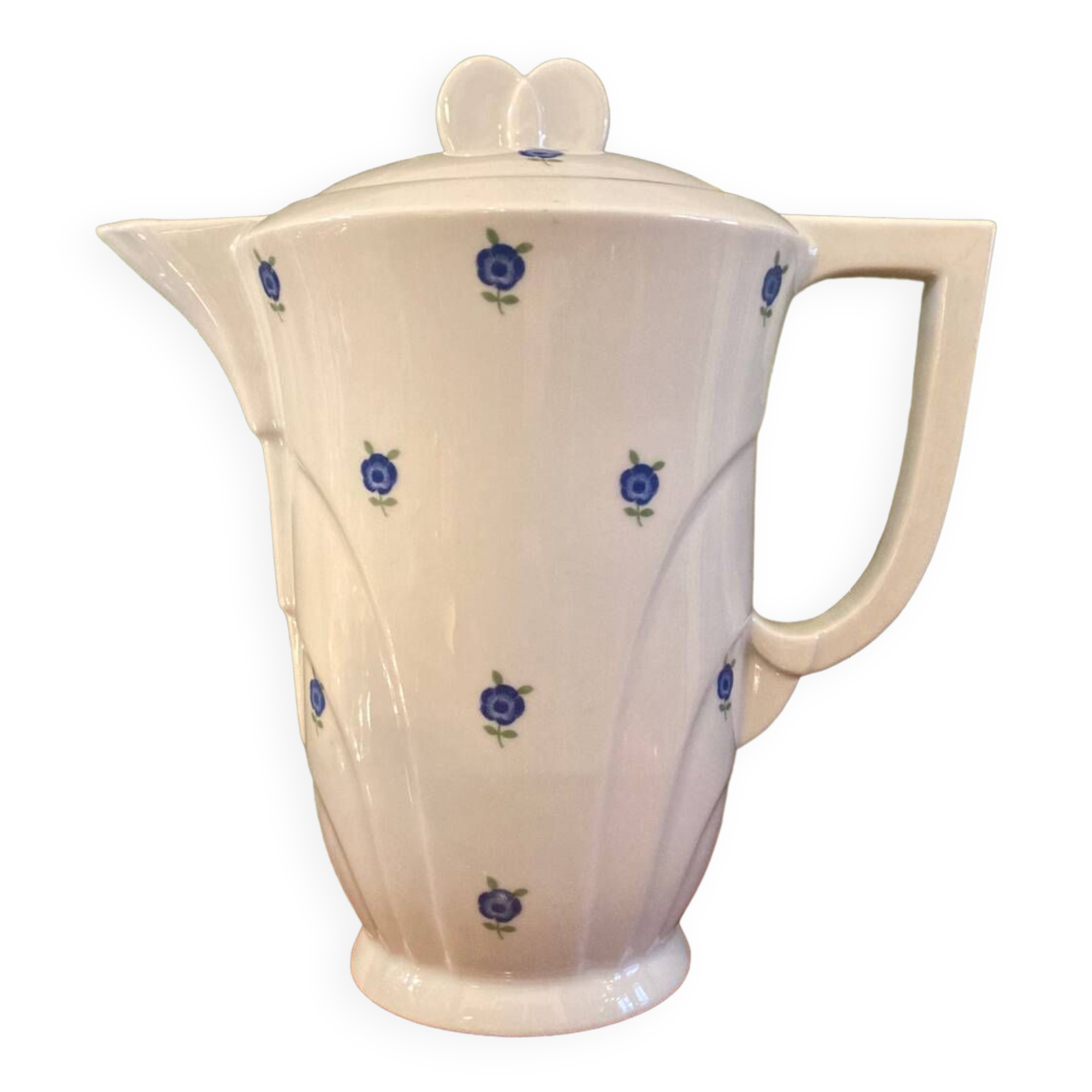 Retro Czechoslovakia Celadon Coffee Service