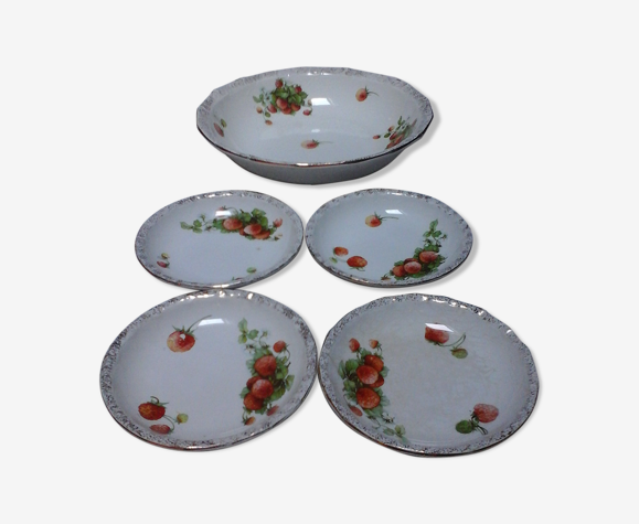 Ensemble plat creux et coupelles Moulin des loups