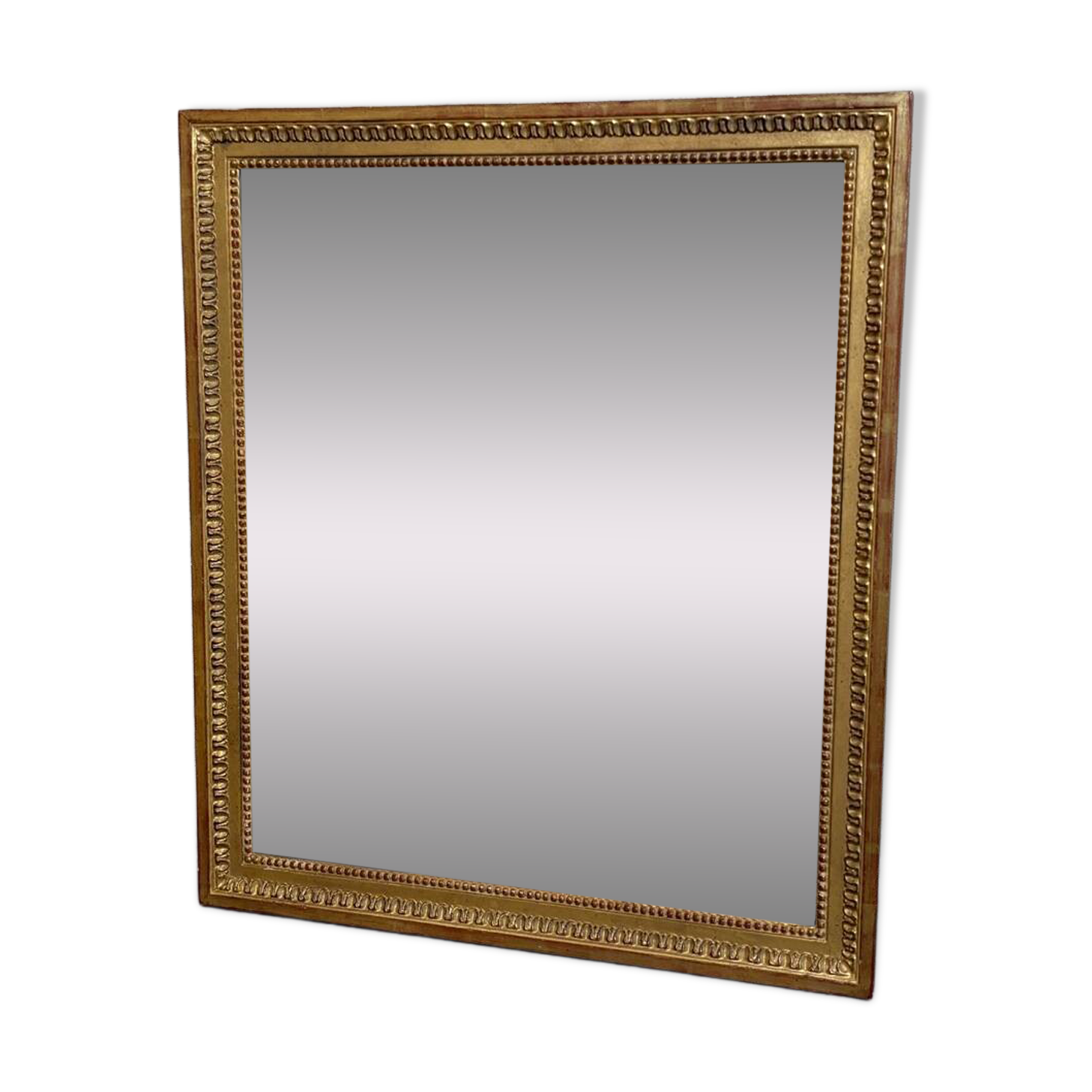 Antique gilded mirror