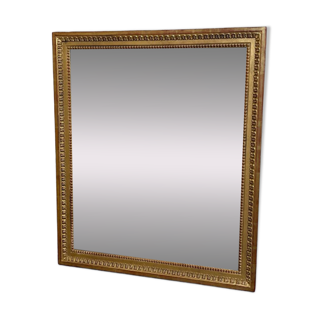 Miroir ancien doré du 19 eme Xl /1m54 100 - Décoration