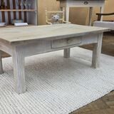 Weathered farmhouse coffee table
