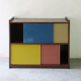 Vintage modernist library from the 60s