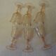 Lot of 6 vintage Rosaline shot glasses