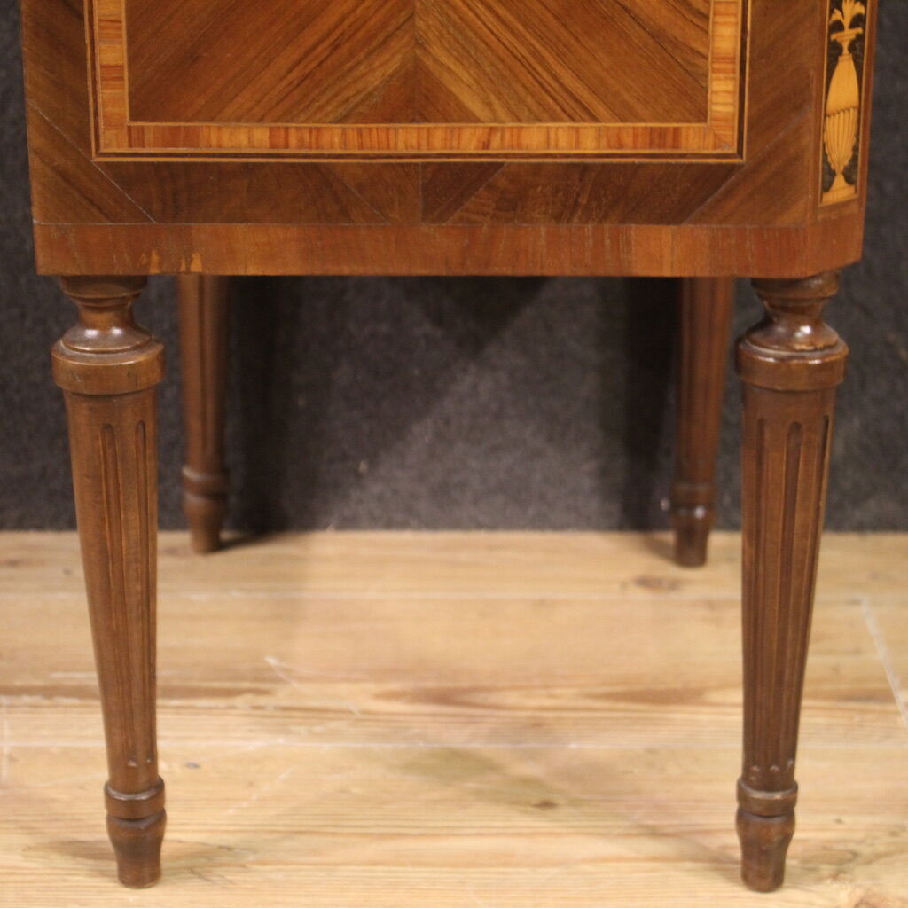 Pair of Louis XVI style bedside tables from the 60s