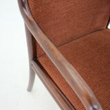 1970s bentwood armchair, germany