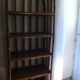 Vintage rattan library