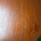 1960 stamped round teak dining table