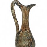 Vintage pichet aiguière en céramique Fat Lava vers 1960