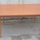 Dining table, formica, wooden feet, 50