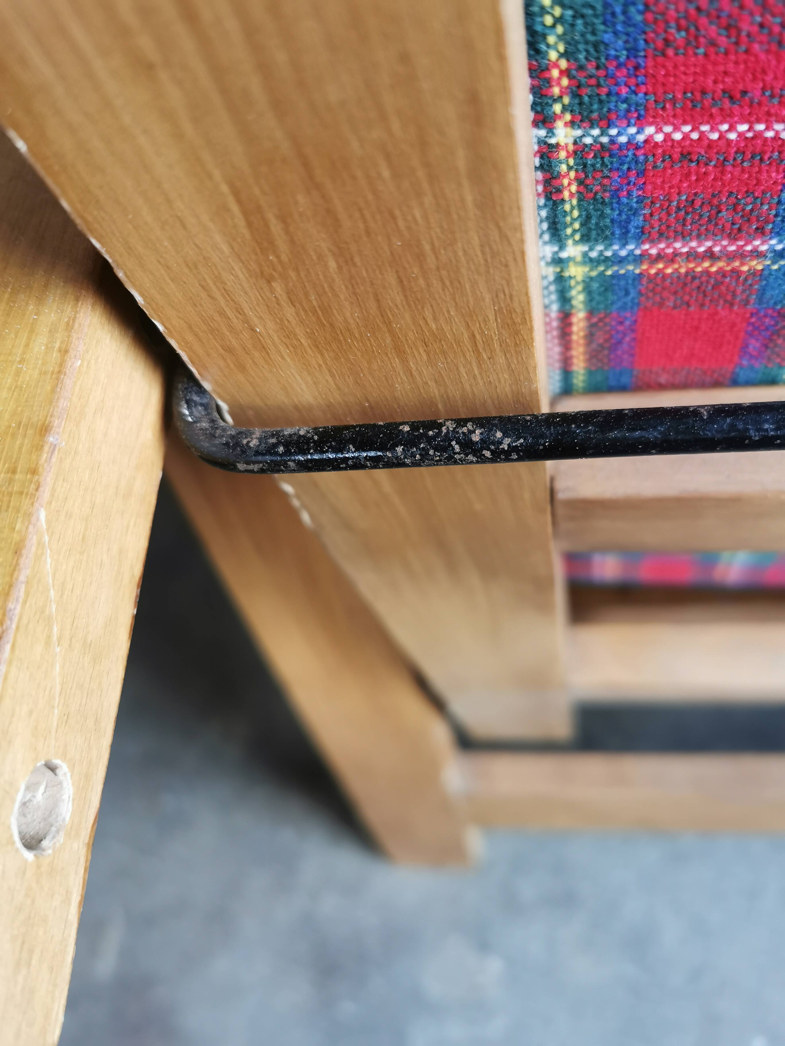 Vintage Scottish reclining armchair 1960s