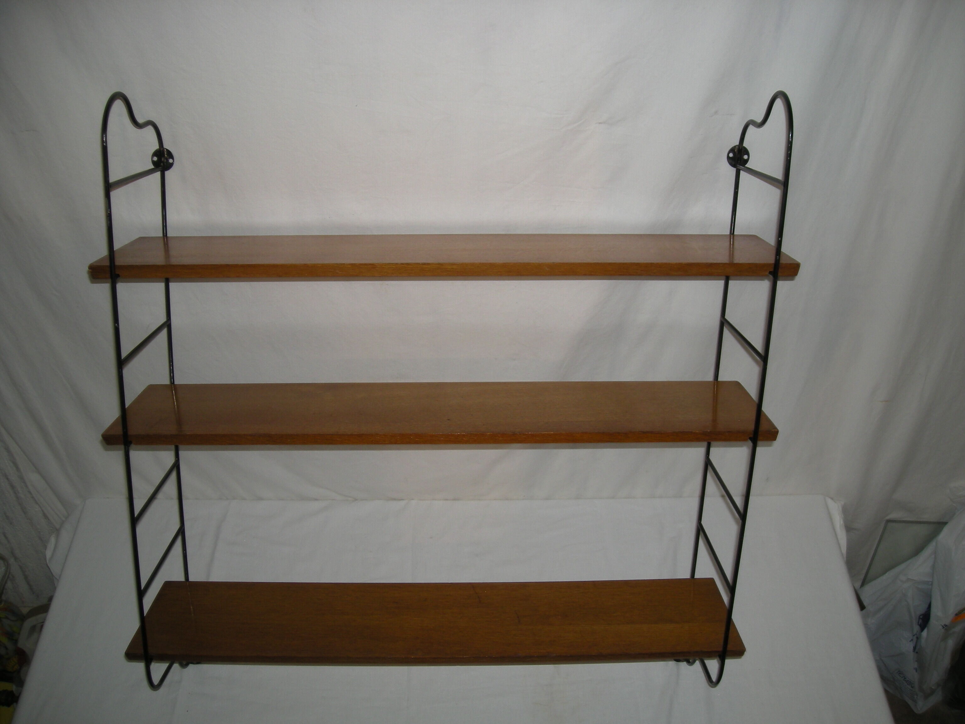 Scandinavian wall shelf from the 50s