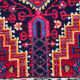 Burgundy Persian rugs pink and midnight blue