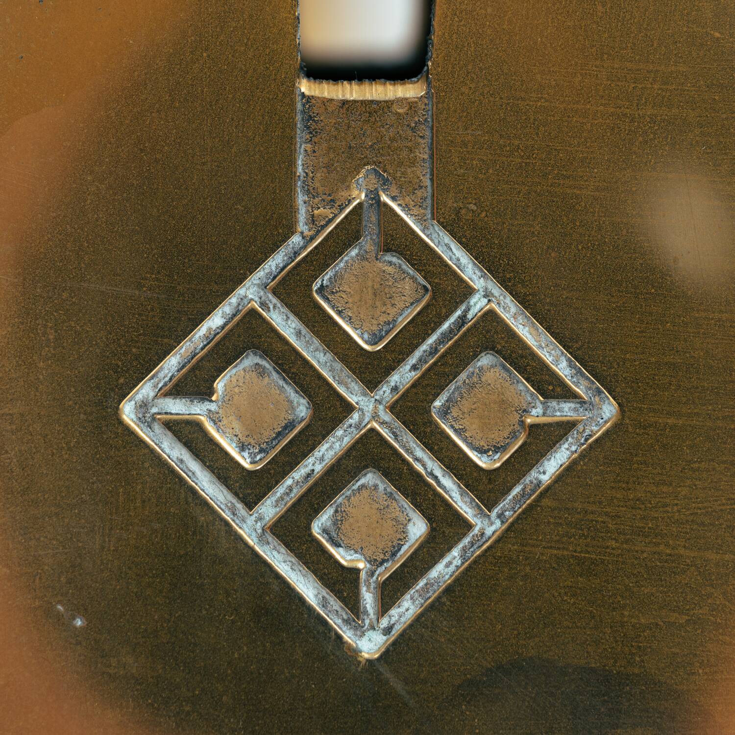 Peter Ghyczy brass and glass coffee table, Netherlands, 1980s