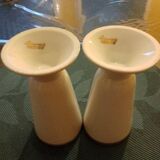 A set of two white mugs