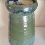 Paire de vases en grès de Puisaye de Léon Pointu