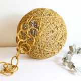 Suspension in natural threads, vintage