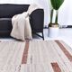 210x310 beige orange kilim rug, Beige terracota wool kilim carpet