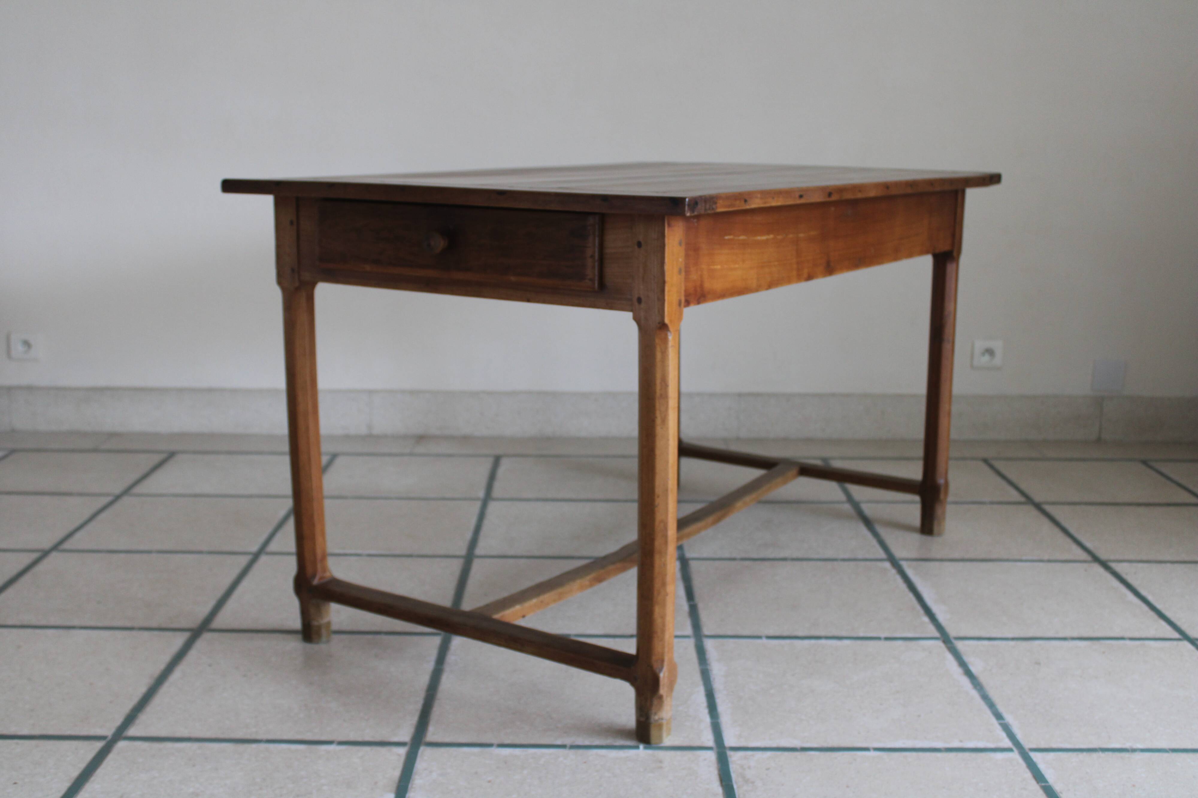 Antique cherry wood table