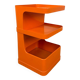 Chevet, desserte Flair orange pour Prisunic