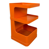 Chevet, desserte Flair orange pour Prisunic