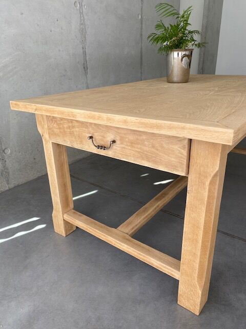 Sanded farm table extensions 260 cm