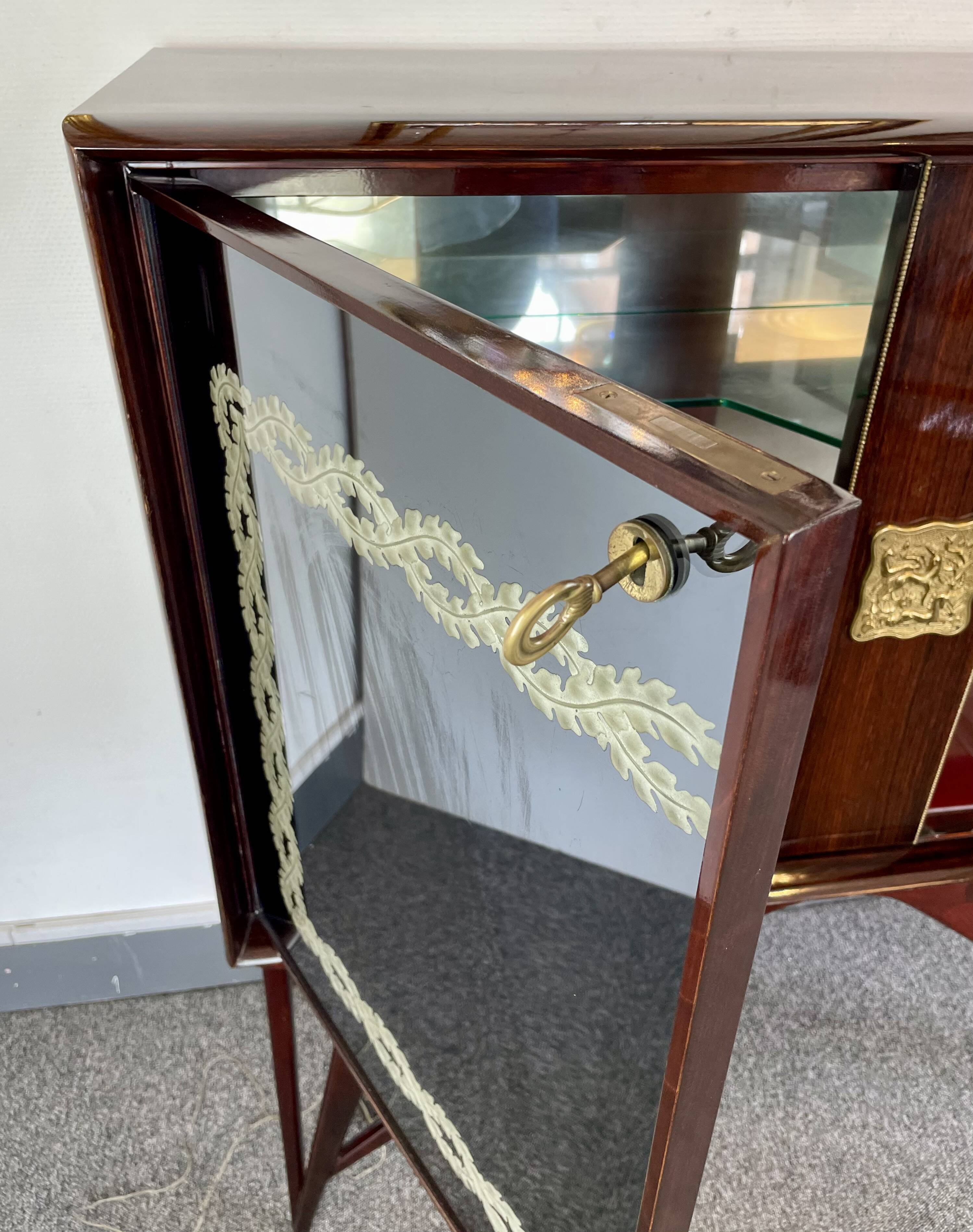 Mid-Century Bar Cabinet, 1940’s~50’s