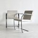 A set of eight BRNO chairs by Mies Van Der Rohe, 1980s.