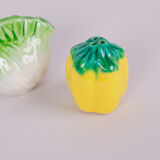 Fennel and pepper salt shakers