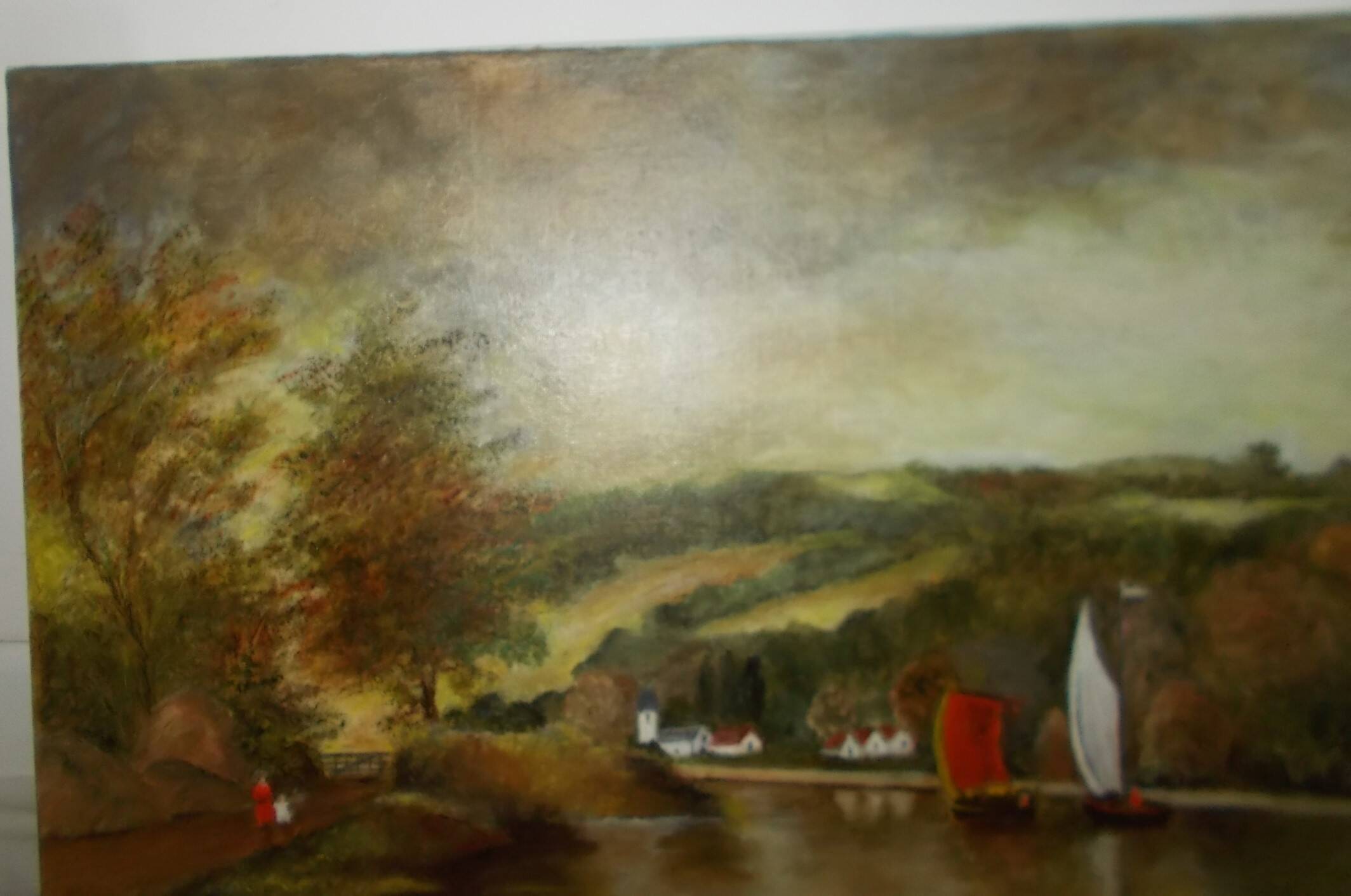 Oil painting on canvas