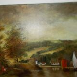 Tableau huile sur toile