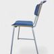 Modern Italian aluminum chairs by Tanzi, 1980