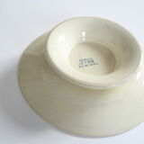 Compote low walk earthenware Earth iron model Eglantine